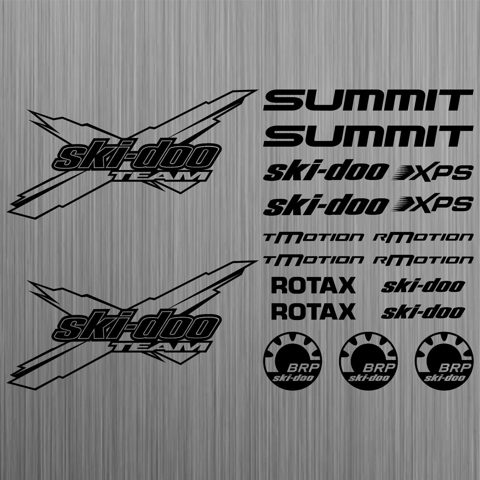 Для skidoo summit team BRP наклейка снегоход 19 штук Автомобильный Стайлинг