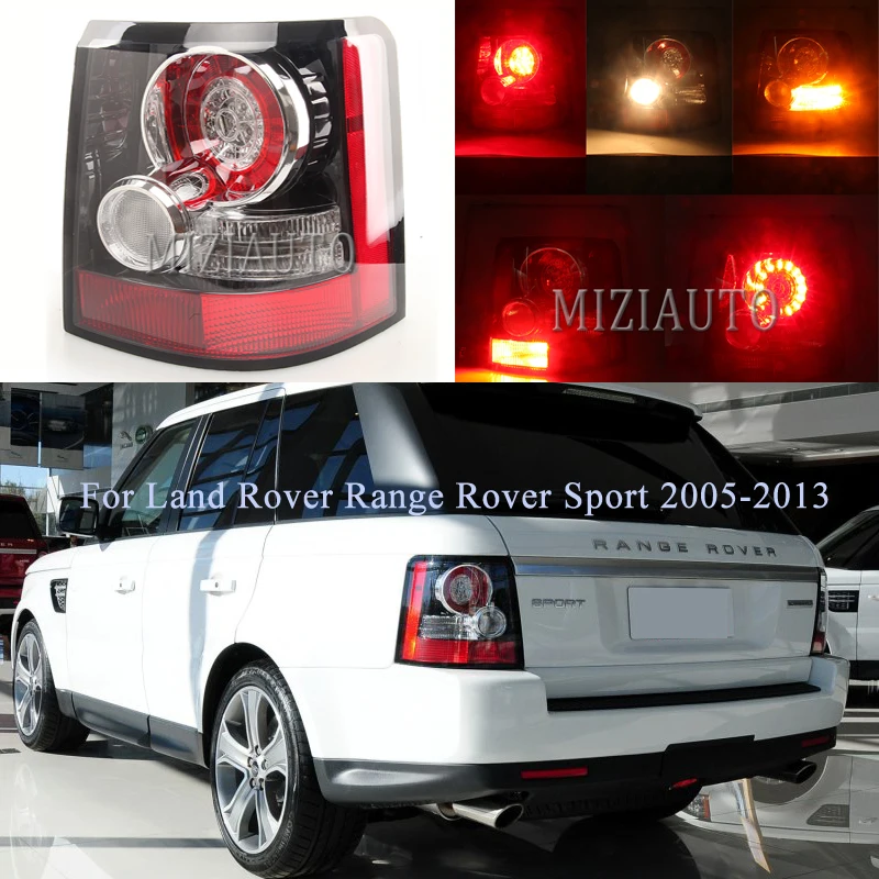 Задний фонарь для Ленд Ровер Range Rover Sport(Land Rover Range Rover Sport 2005-2013 Предупреждение задний фонарь, АБС-пластик, автомобильный Стайлинг задний стоп-сигнал Противотуманные фары Drl лампа