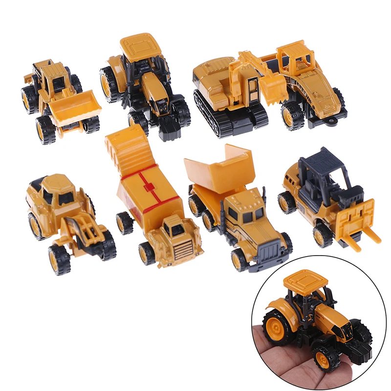 Мини-сплав инженерный автомобиль трактор игрушка самосвал Модель машины для детей мальчик подарок классическая игрушка