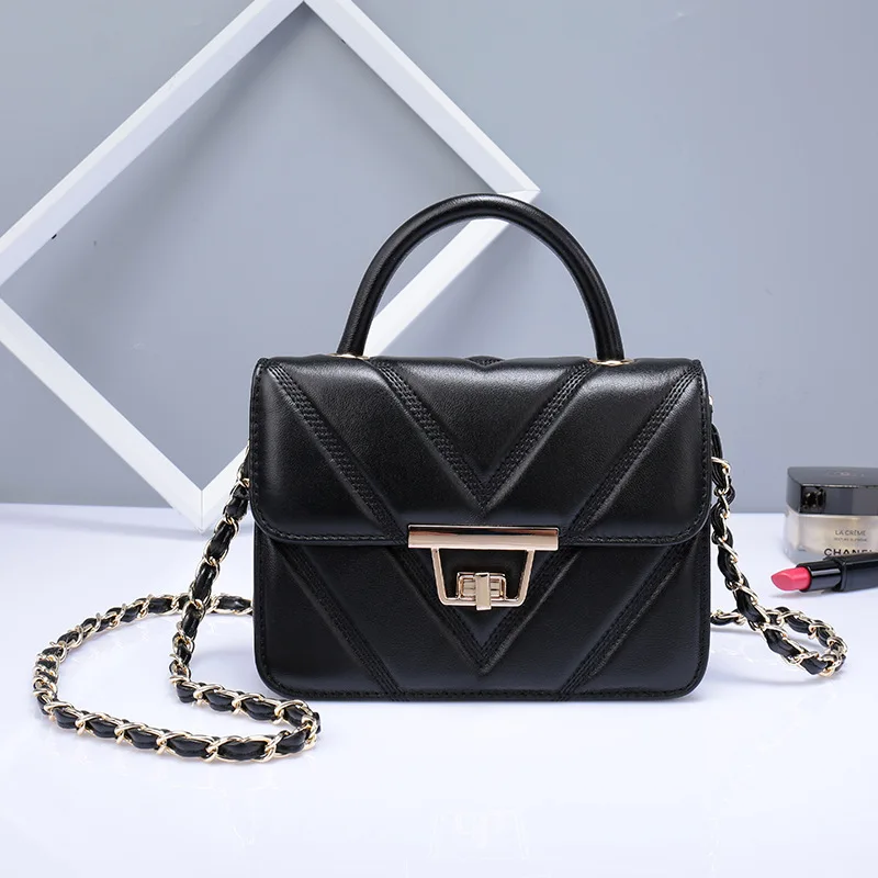 

Genuine Leather Shoulder Bags Sheepskin Totes Fashion Messager Bags