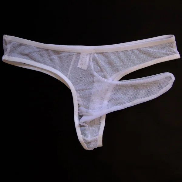 Нижнее белье мужское прозрачные стринги с сеточкой и g завязками|panties briefs|lingerie