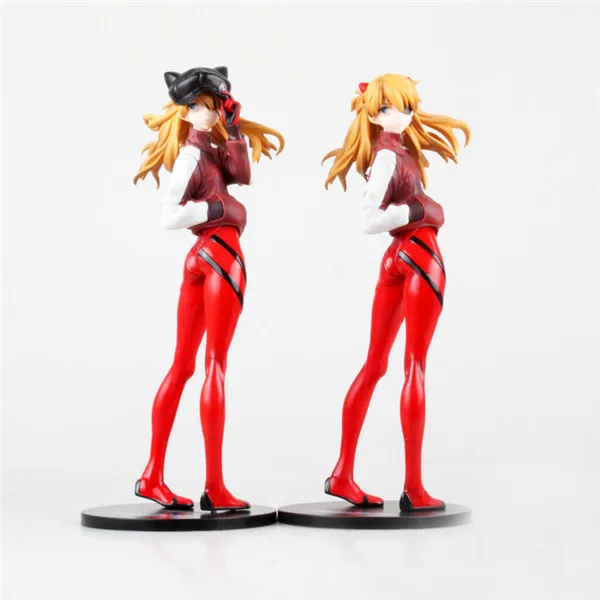

2016 New 1PC 23cm Cute EVA EVANGELION Soryu Asuka Langley PVC Revival OF EVANGELION Anime Action Figures Toy