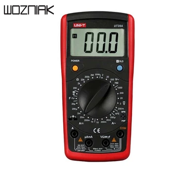 

UNI-T UT39A General DMM Digital Multimeters DC/AC Voltage Current Capacitance Resistance Tester