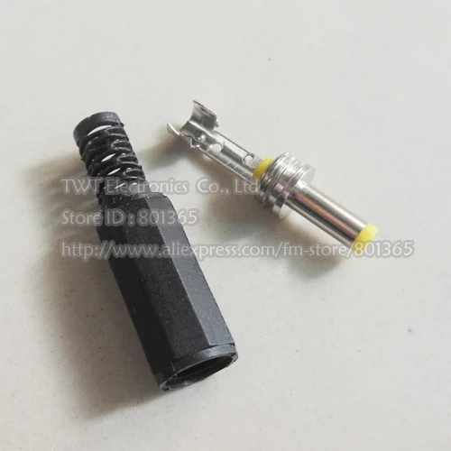 

NEW Laptop Netbook DC Power Tip Plug Connector 1.7 4.0mm , DC male Power Tip/Plug Yellow Tip 4.0X1.7, 50pcs ,Free shipping