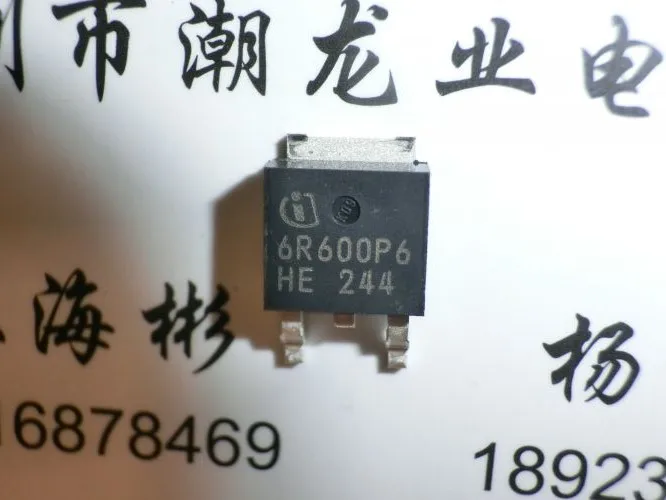 

5 шт. IPD60R600P6 6R600P6 TO-252