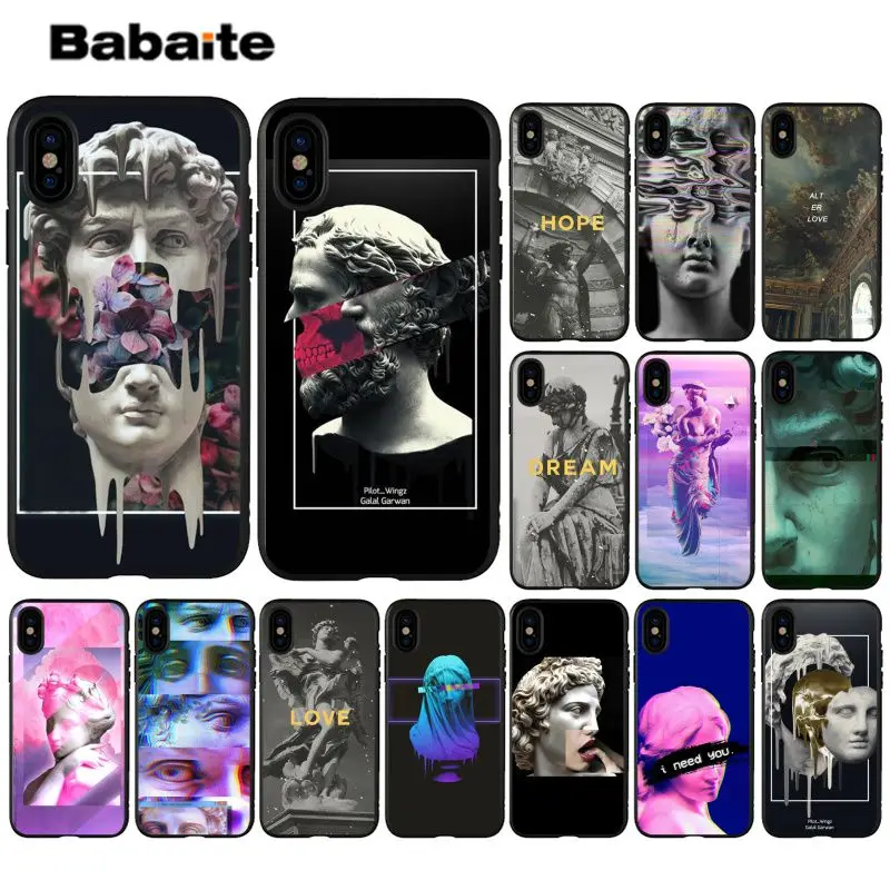 Защитный чехол Babaite для телефона iPhone 5 6 6S 7 7plus 8 plus XS MAX XR | Мобильные телефоны и