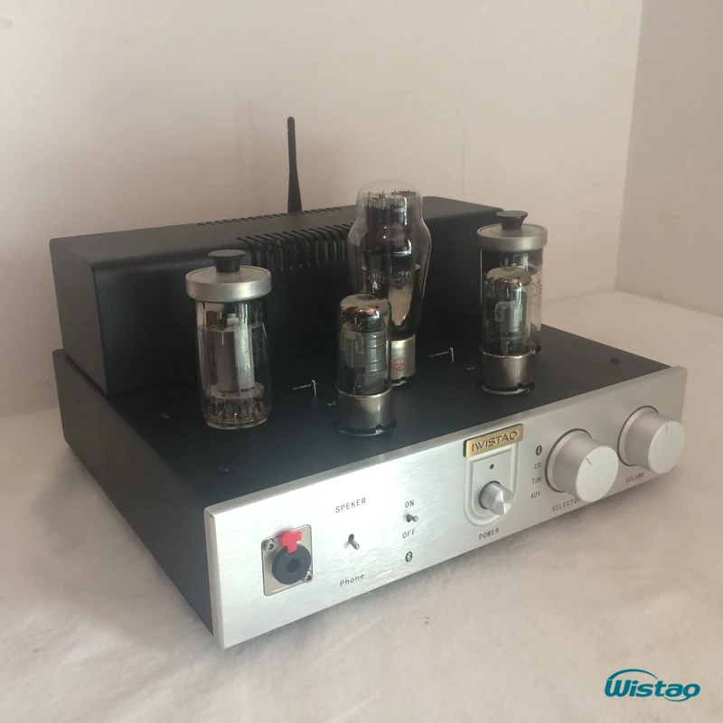 Трубный усилитель IWISTAO Bluetooth 4 0 FU50 Power Stage Class A для наушников с сигналом Hi Fi аудио 2x12