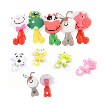 

1PC Wall Mounted Heavy Duty Suction Cup Antibacterial Toothbrush Holder Hooks Set Toothpaste Suction Cup Holder