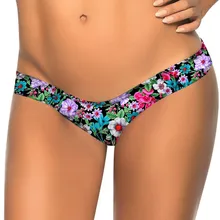 Бикини с принтом, стринги, сексуальные, низкая талия, мини-плавки, пуш-ап, купальник, бикини, купальный костюм, бикини# YL1