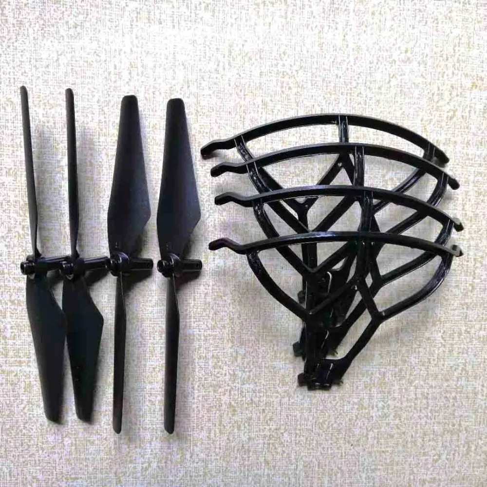 

4pcs Propeller 4pcs Blade Guard Ring set for KY601S Rc Foldable RC Drone Quadcopter spare parts