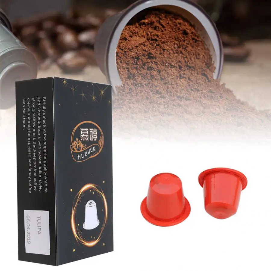

Household 10Pcs Espresso Coffee Capsules for Coffee Machines Maker Multiple Flavors Home Kitchen Coffee Making Tools