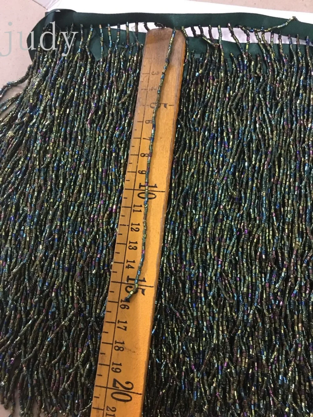 cheap stock tassel 5 yards bag ym097# Colorful mixing color straight pipe top grade fringe for sawing dress fringe trim