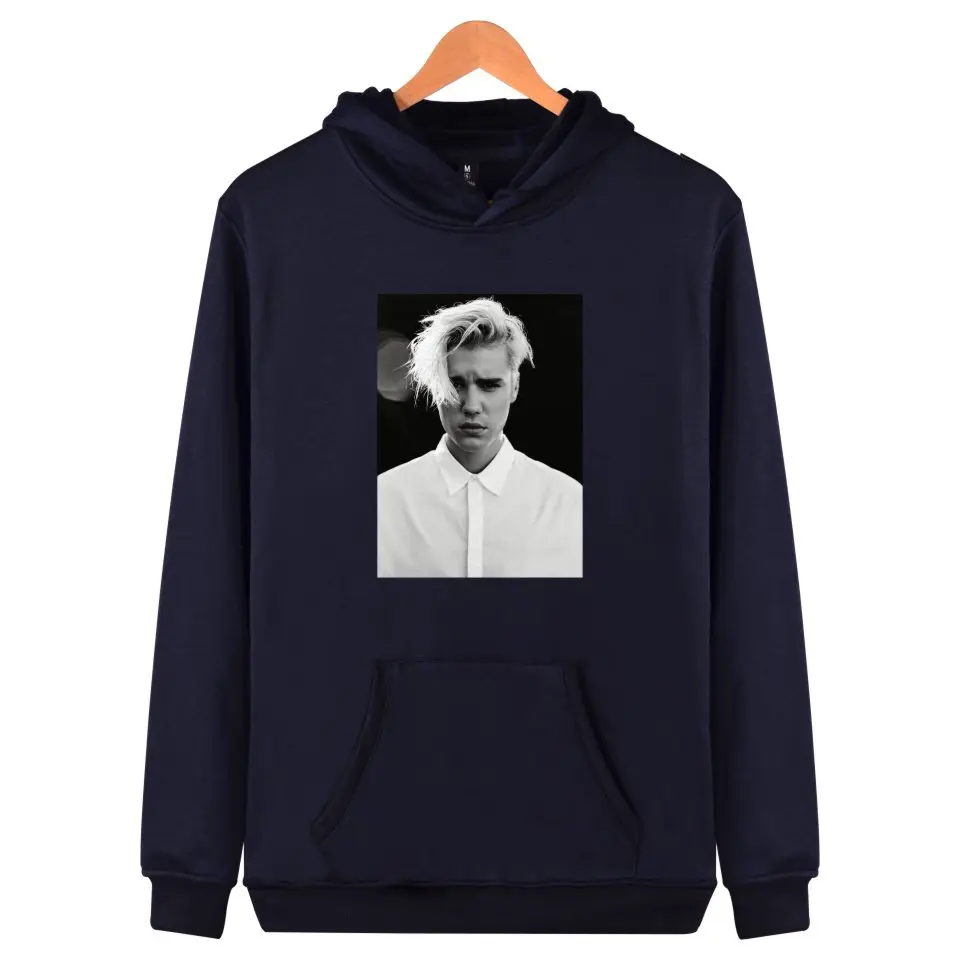 Justin Bieber Hoodies With Cap NewStyle Fashion Men/Women Clothing Hooded Sweatshirt Unisex Kpop Hoodies Plus Size Justin Bieber