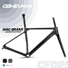 OG-EVKIN CF-025 Carbon Road Frame Disc Brake BB86 Bicycle Frame Carbon Framework Di2/Mechanical SuperLight 1050g Road Bike Frame цена OG-EVKIN CF-025 Carbon Road Frame Disc Brake BB86 Bicycle Frame Carbon Framework Di2/Mechanical SuperLight 1050g Road Bike Frame цены онлайн