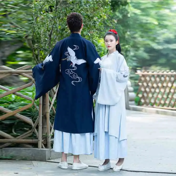 Пары Hanfu старинные китайские винтажные наряды для маскарада вечеринки костюмы