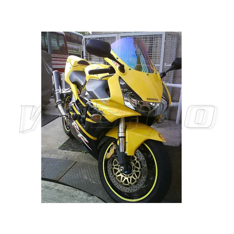 Cupolino per moto Street Double Bubble per 2002 2003 Honda CBR954RR CBR 954RR 954 RR (nero