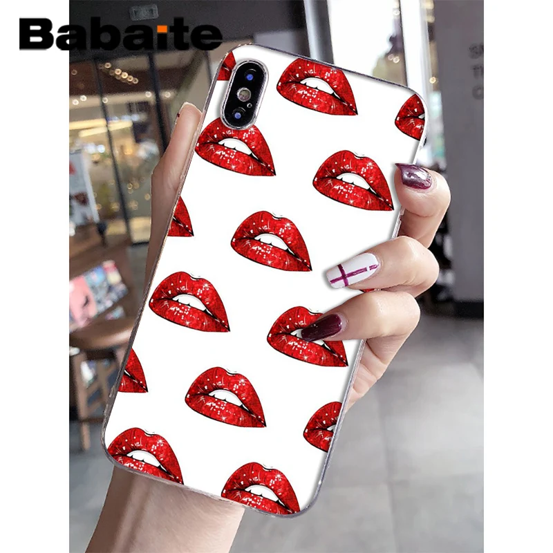 Girly Pink lips fashion newly pattern