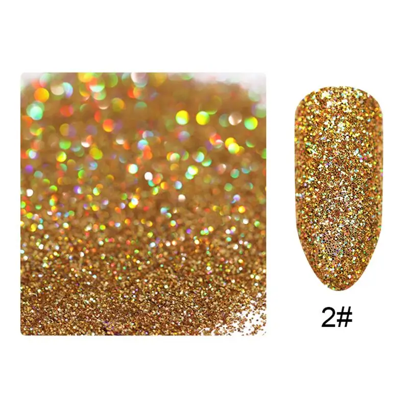 Цветной хамелеон лак для ногтей Порошковая голографическая Хромовая пигмент пыль дизайн ногтей DIY красота украшения для УФ-гель для ногтей - Цвет: 10g bag-02