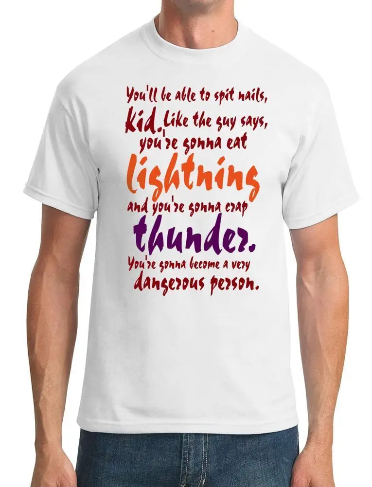 You'll be able to spit nails kid - Rocky Movie Inspired Mens T-Shirt | Мужская одежда