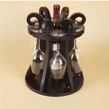 D Творческий Главная Обстановка Европейский гостиная украшения вина дерева вина полка свадебный подарок
