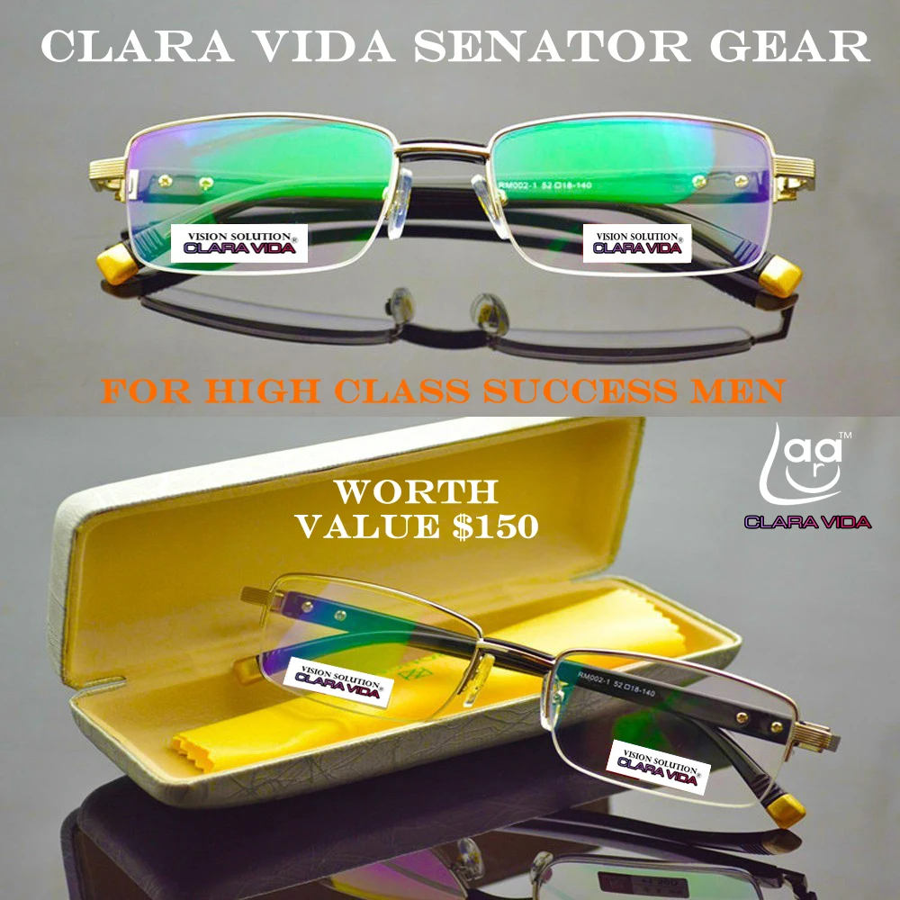 CLARAVIDA-MEN-TITANIUM-ALLOY-SENATOR-ANTIREFLECTIVE-COATED-ASPHERICAL-BRILLER-READING-GLASSES-1-0-1-5-2