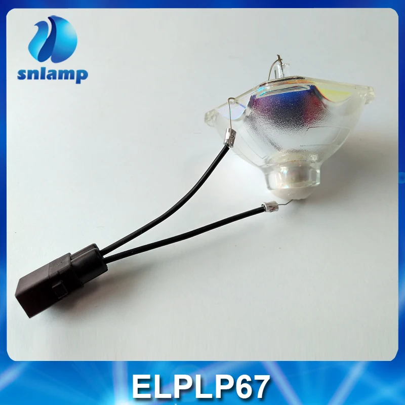 

Snlamp Compatible ELPLP67 / V13H010L67 Projector Bare Lamp for EB-SXW11 EB-SXW12 EB-S02 EB-S11 EB-S12 EB-W02 EB-X100 EB-W12