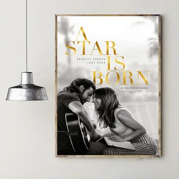 

A Star Is Born Movie Art Silk Poster for Living Room Decor 24x36 Inches
