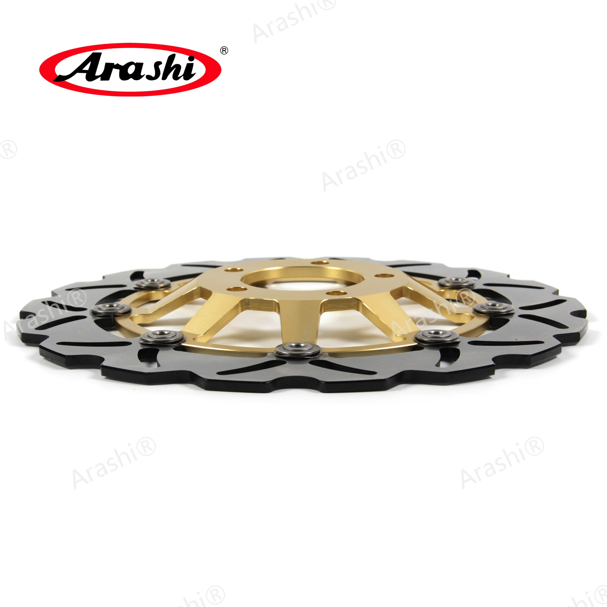 

ARASHI CNC Front Brake Rotors Disc Brake Pads For SUZUKI RF 400 R 1993 RF400R / GSX400 IMPULSE JAPAN 1994 1995 1996
