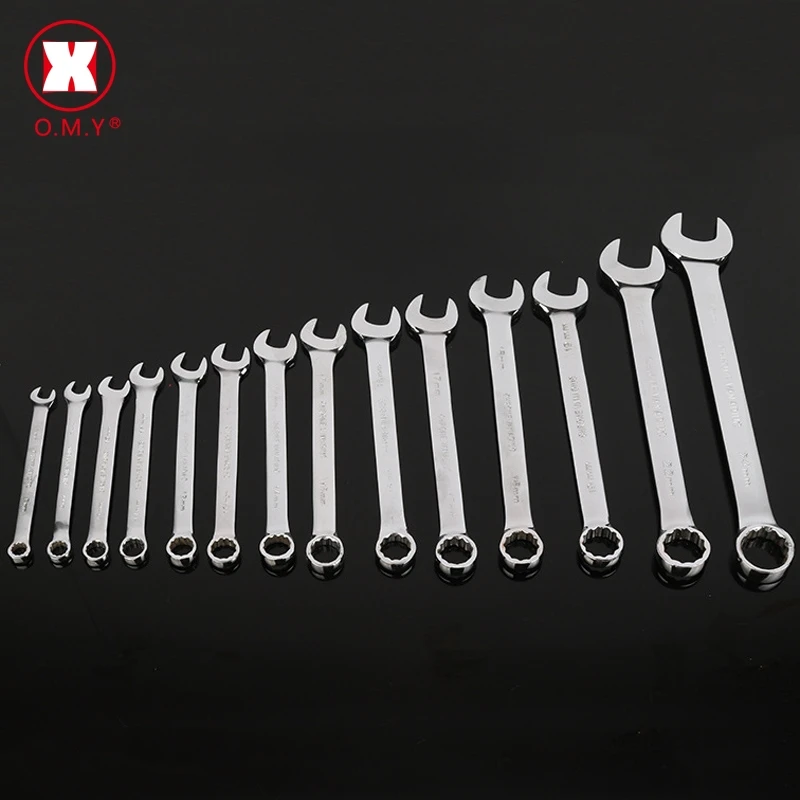 

OMY 8-24 mm 1set Activities Gears Wrench Set Flexible Open End Wrenches Repair Tools To Bike Torque Wrench Spanner Hand Tools