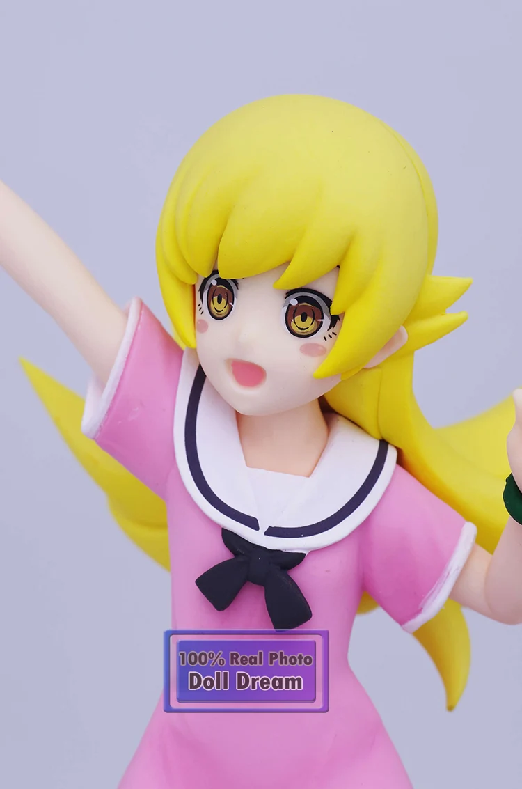 Японская фигурка аниме Koyomimonogatari Oshino Shinobu Коллекционная модель игрушки для
