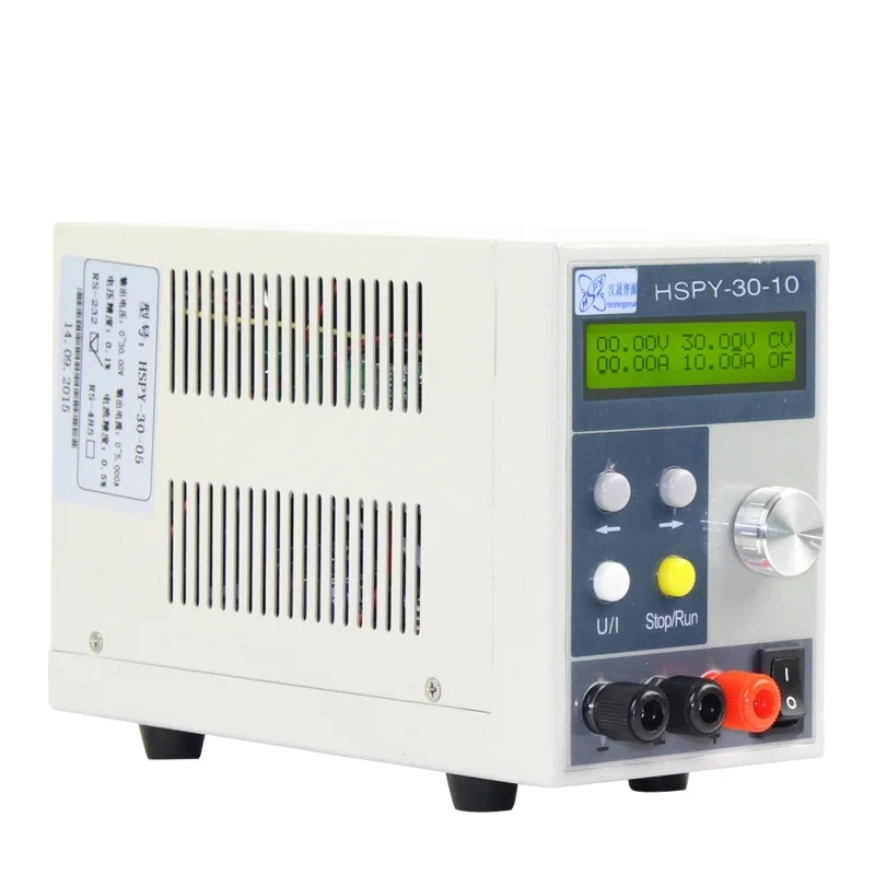 Hspy300V3A DC программируемый Питание Выход 0-300 V, 0-3A Регулируемый RS232 Порты и разъёмы