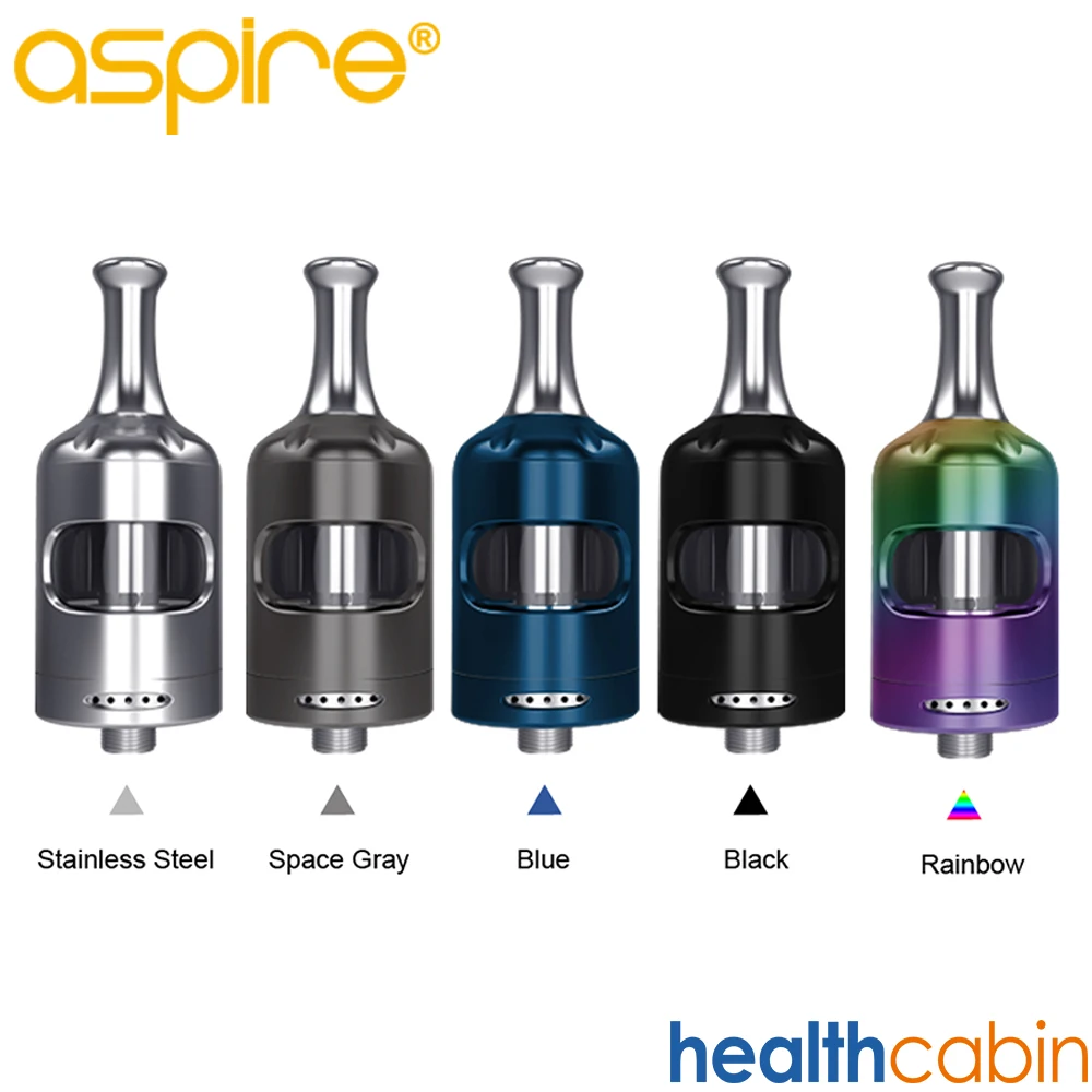 

Aspire Nautilus 2s Tank Vaporizer 2.6ml capacity with Nautilus BVC Coils Electronic Cigarette Atomizer fit for Zelos 50W 2.0 Kit