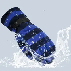 Зимние уличные замачивания водонепроницаемый флисовый лыжный Перчатки водонепроницаемый мешок в большие размеры теплые предотвратить