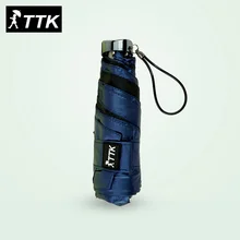 2016Hot verkauf frauen kleinen ultraleichte fünf taschenschirm für frauen sonne mini sonnenschirm fünf falten sonnenschirm regen paraguas