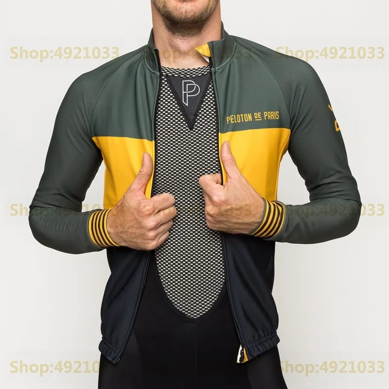 Tanie Wiosna nowy 2019 moda marka kolarstwo Jersey mężczyźni długi rękaw odzież rowerowa topy Tricolore Domestique RBX jazda na zewnątrz nosić