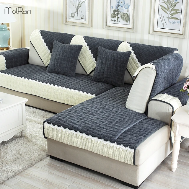 Plaid Sofa Slipcovers For Couch Velvet Furniture Covers Plaid Sofa Slipcovers For Couch Velvet Furniture Covers Sectional Slip Resistant Thick