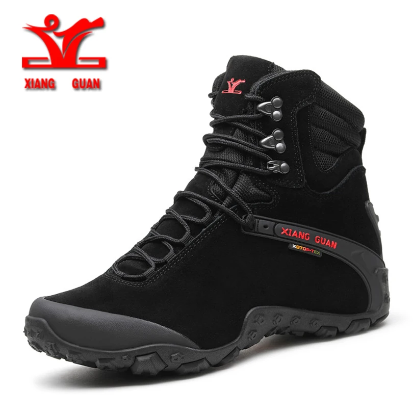 Comprar XiangGuan invierno nuevo resistente al desgaste de los hombres botas tácticas zapatillas de escalada botas de agua para los hombres las mujeres senderismo calzado