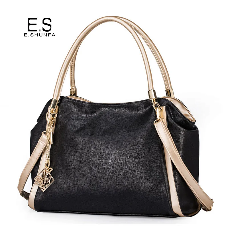 Large Capacity Tote Bag Handbag 2018 New Fashion PU Leather Handbags Women Elegant Casual Shoulder Bag Black Red Blue Gray Large Capacity Tote Bag Handbag 2018 New Fashion PU Leather Handbags Women Elegant Casual Shoulder Bag Black Red Blue Gray