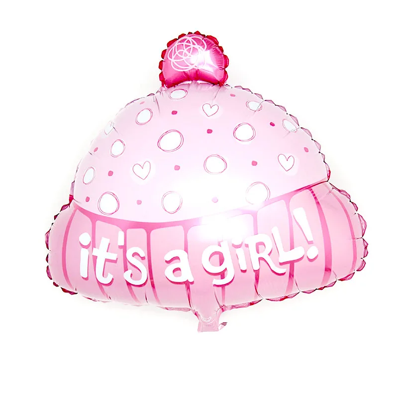 KAMMIZAD 1 шт., воздушные шары для детского душа, баллон гелия для мальчиков и девочек, украшение на день рождения для маленьких девочек, вечерние Товары для детей - Цвет: girl hat