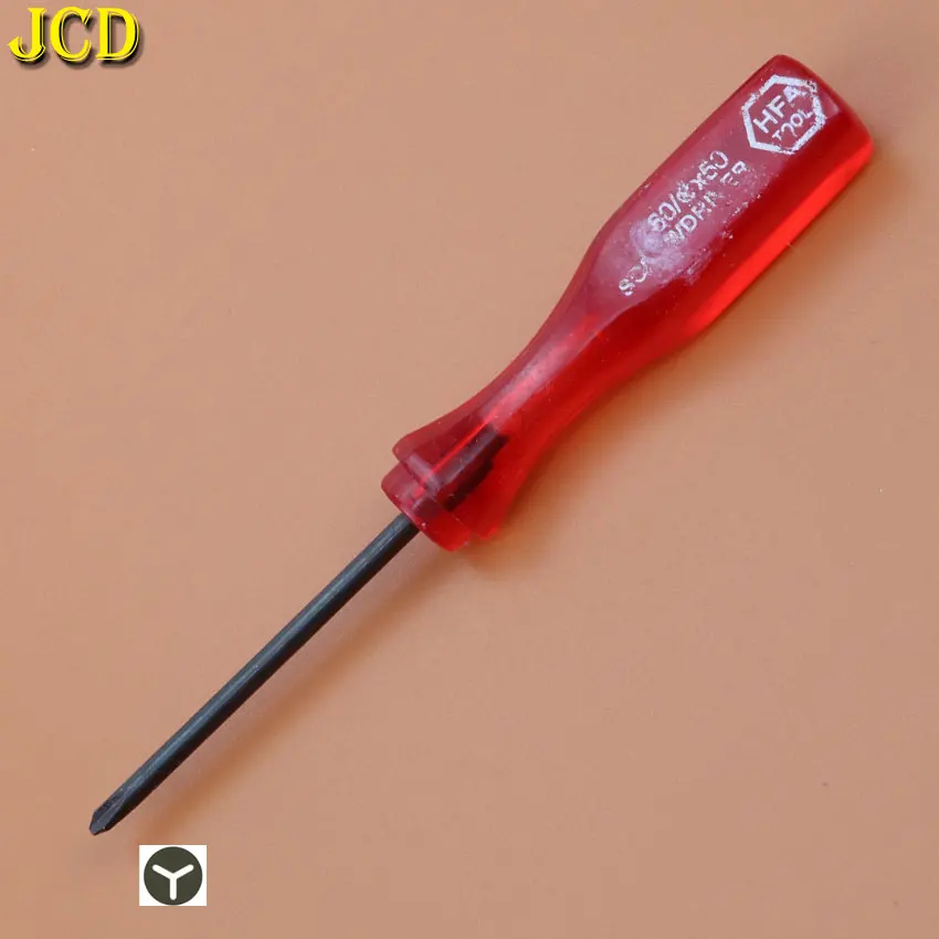 JCD Tri Wing Y Tip Cross отвертка для nintendo DS Lite NDSL NDS wii для Gameboy Advance SP GBA SP Ручные инструменты - Цвет: Cross Screwdriver