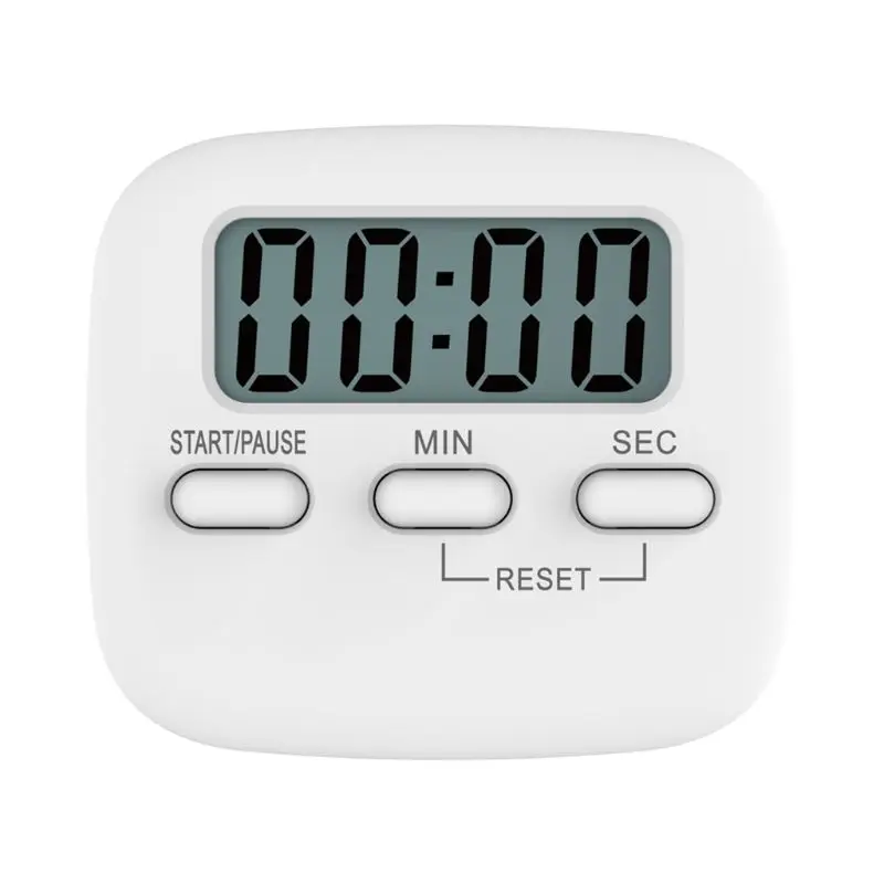 LCD Digital Kitchen Countdown Timer Stopwatch Alarm with Stand Kitchen