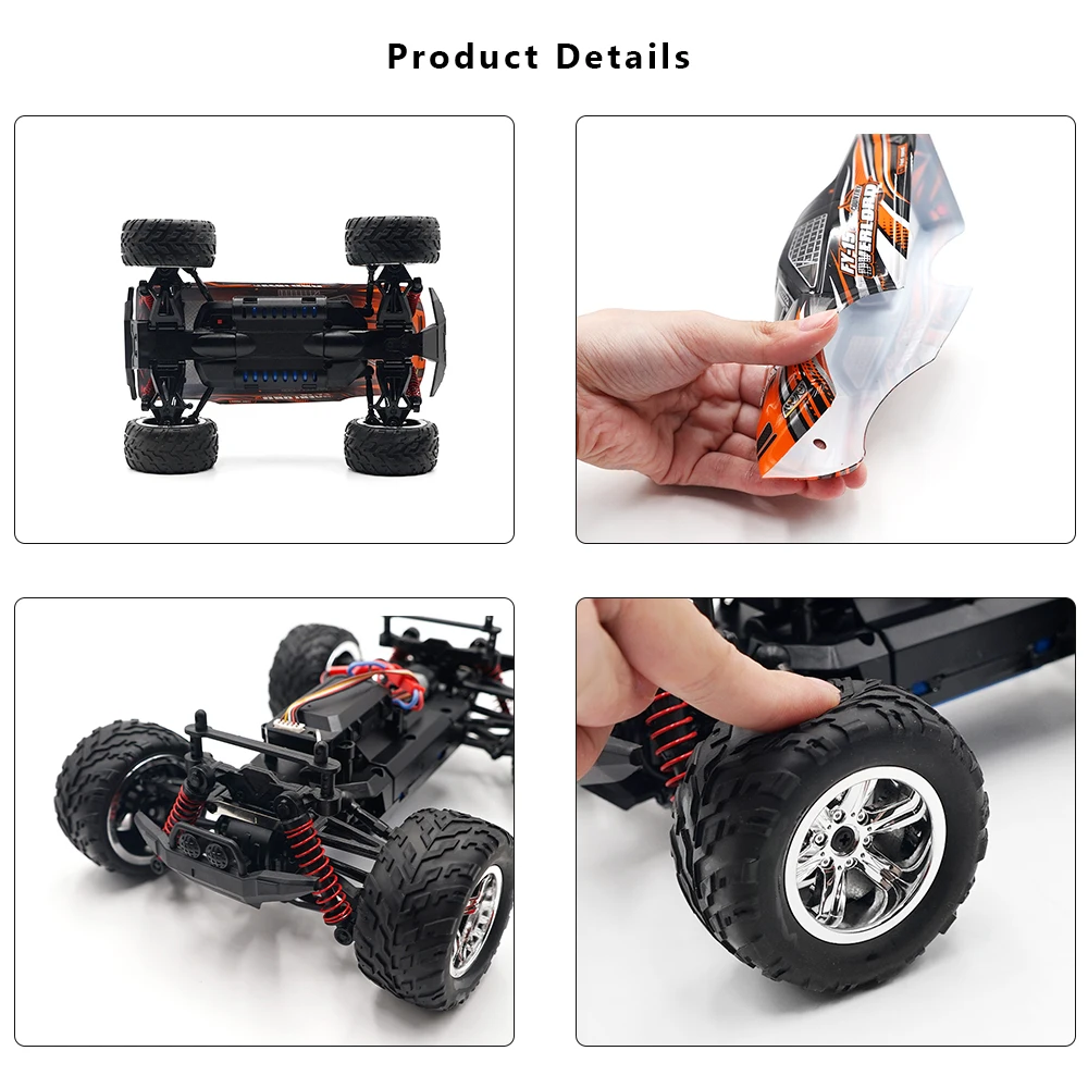 Новейший FY 15 Мини RC автомобиль 1:20 2 4G 4WD 25 км/ч высокоскоростной пустынный monstre