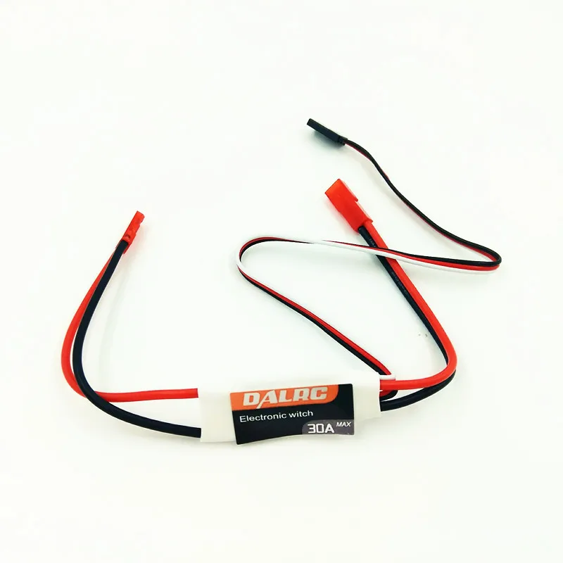 DAL 20A 30A Electronic Switch PWM 3.7-28V Input for RC Models FPV Led Light Engine (6)