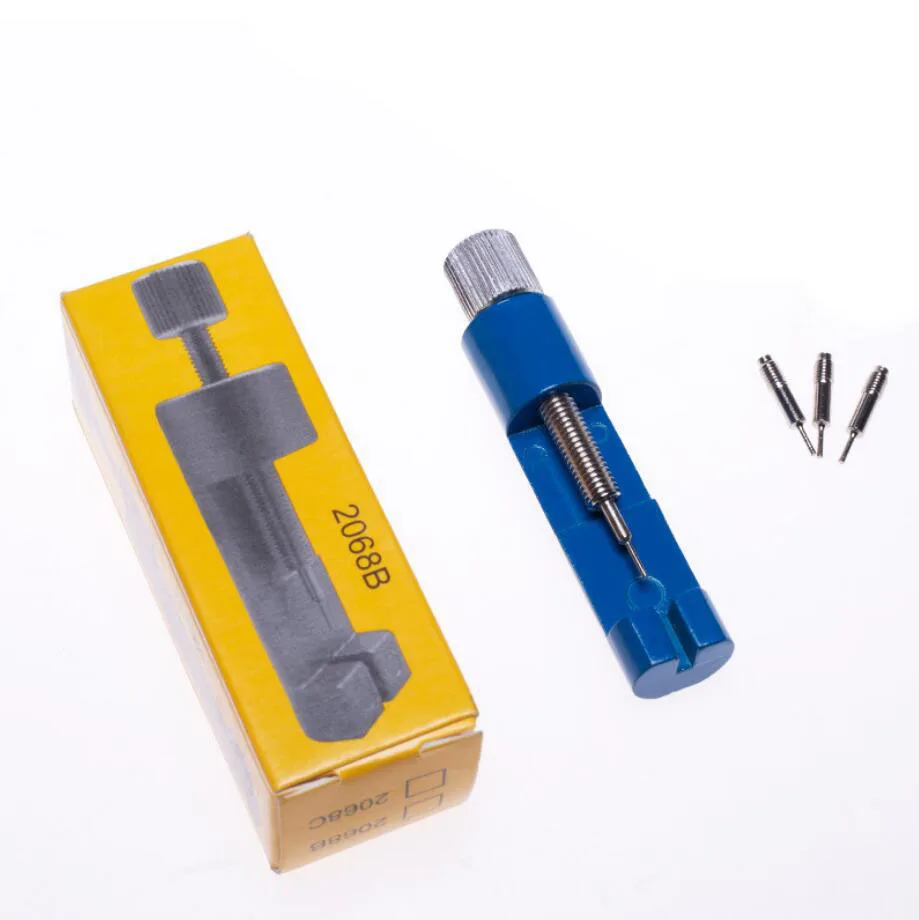 KINGBEIKE Professional Watch Band Strap Bracelet Link Remover Adjustable Watch Repair Tool Kit High Quality Watchmaker Tools
