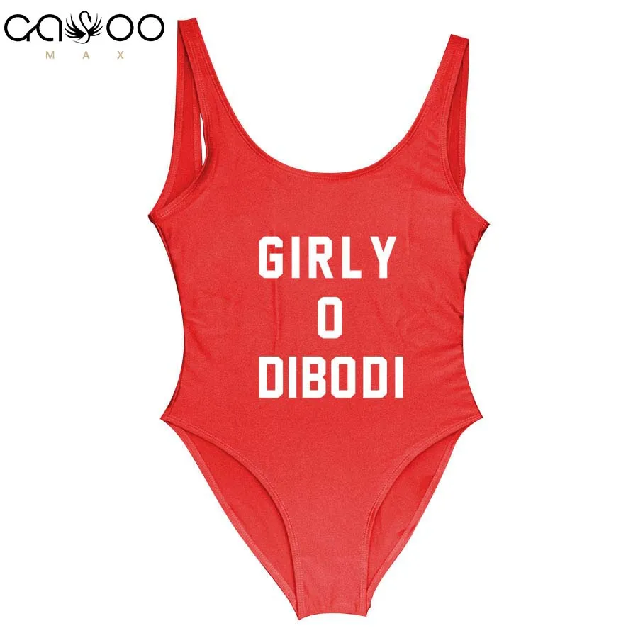 2018 Women Vintage Beachwear Girls Swimsuit Women Sexy Red Bathing Suit ...