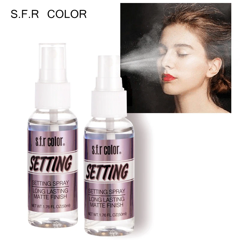 S.F.R COLOR Makeup Setting Spray Moisturizing Matte Finish Setting Spray Toner Long Lasting Oil