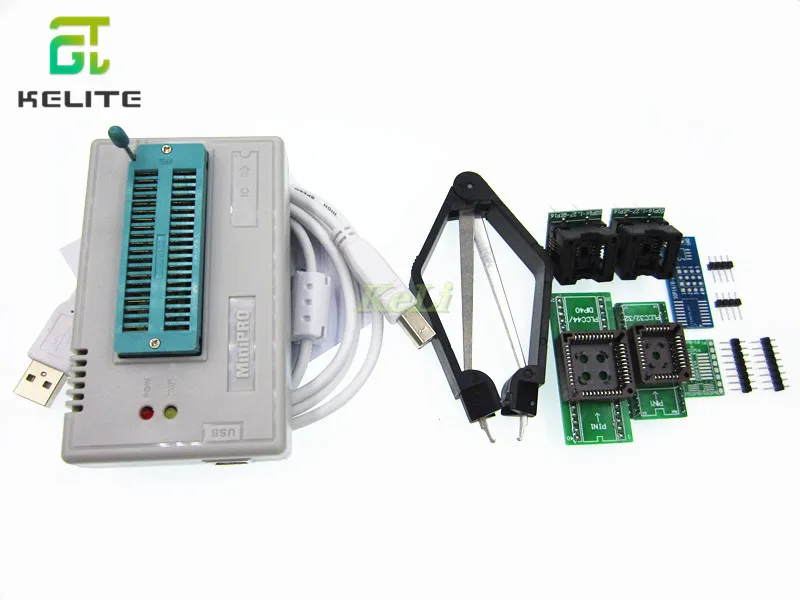 

1set V7.05 TL866II Plus Programmer USB EPROM Nand FLASH BIOS EEPROM FLASH 8051 24 93 25 also have proman better than TL866A/CS