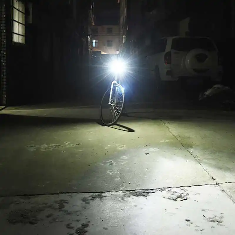 WasaFire Предупреждение велосипед светильник головной светильник s Электрический звуковой сигнал USB Перезаряжаемые 240lm велосипедный фонарь велосипедная вспышка светильник Рыбная ловля светильник