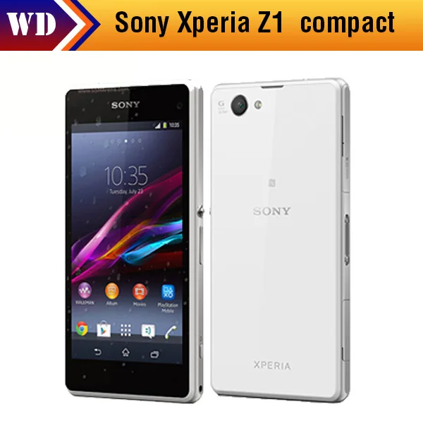 Цена за Разблокирована Оригинальный Sony Xperia Z1 Compact Смартфон GSM 3 Г и 4 Г Android Quad Core D5503 4.3 "WIFI GPS 2 ГБ RAM 16 ГБ ROM Цена за Разблокирована Оригинальный Sony Xperia Z1 Compact Смартфон GSM 3 Г и 4 Г Android Quad Core D5503 4.3 "WIFI GPS 2 ГБ RAM 16 ГБ ROM