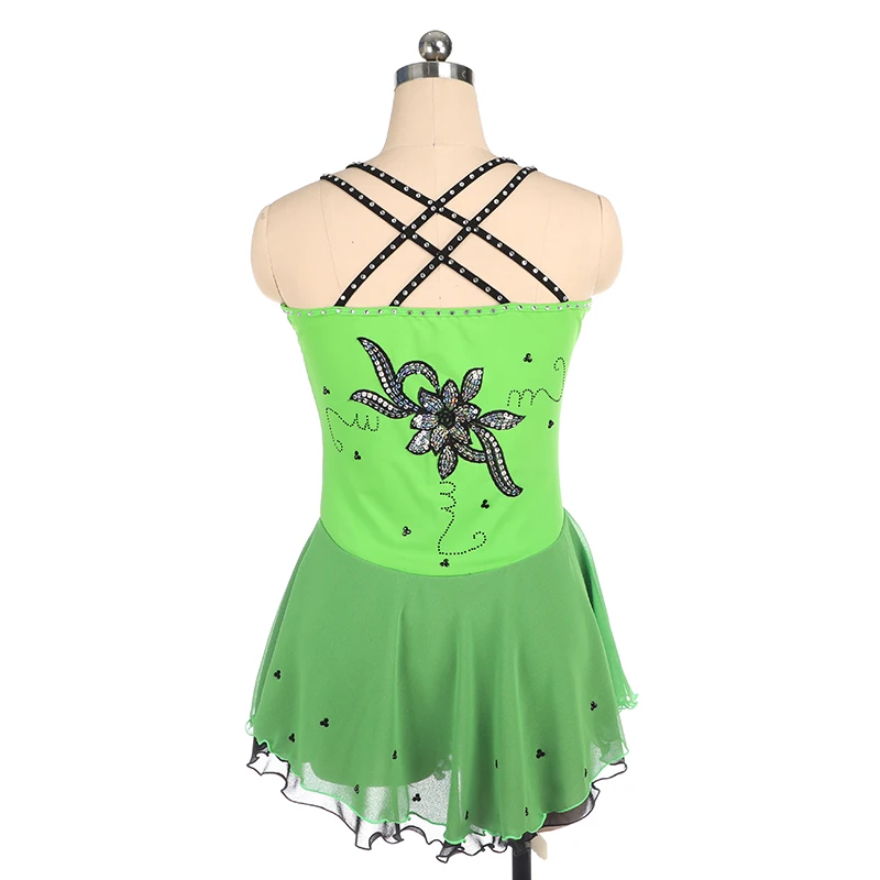 Nasinaya Women's Children's Dress Figure Skating Competition Training Clothing Artistic Gymnastics Performance Slip